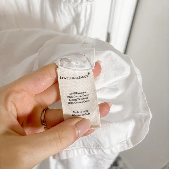 LoveShackFancy Beth Dress Lace Maxi - Picture 5 of 6